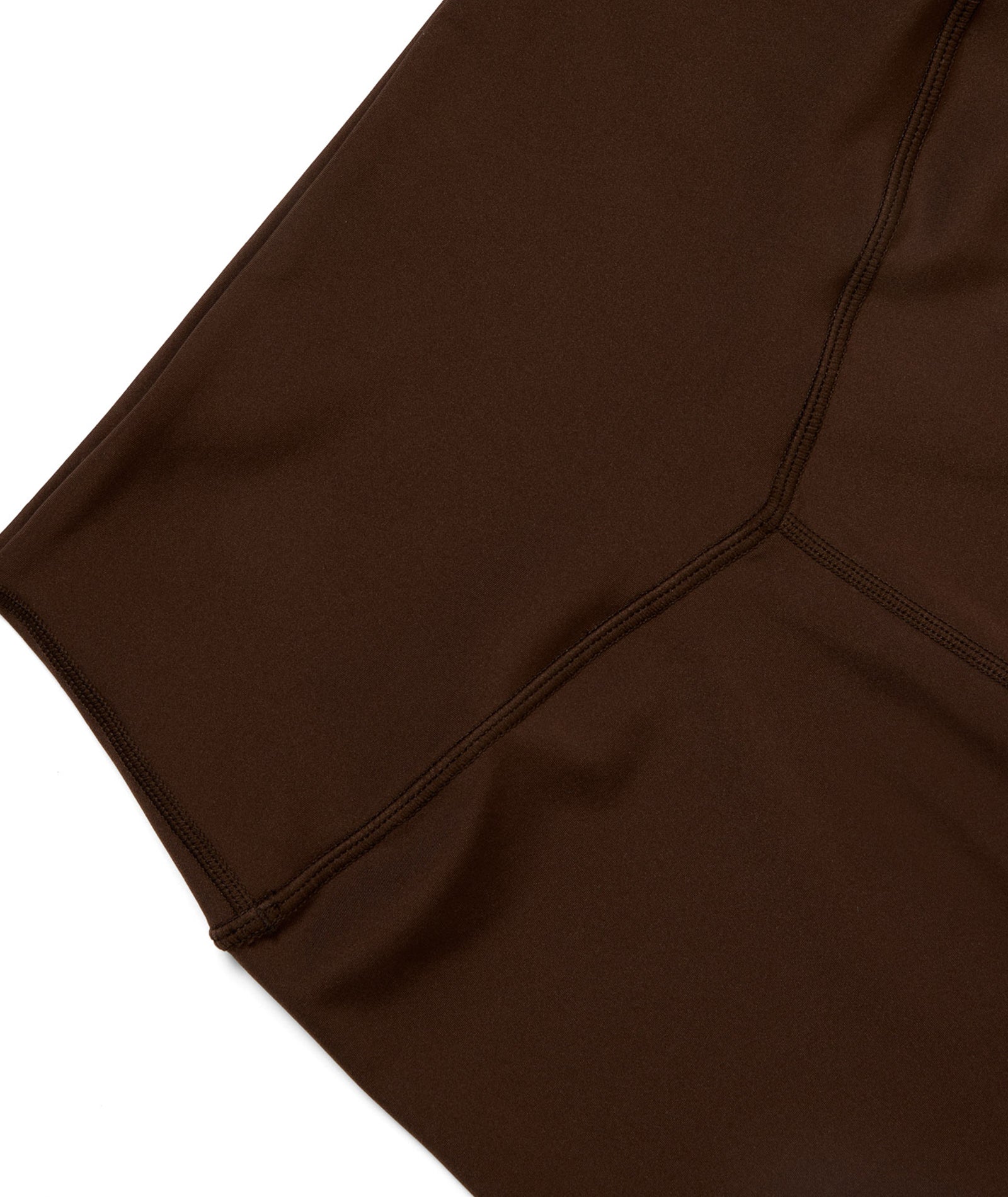 CROPPED AND SHORTS - BROWN